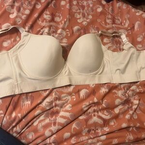 Women's Cream Full Coverage Bra